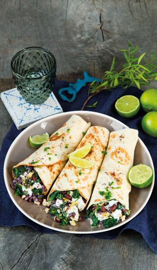 Tofu burrito