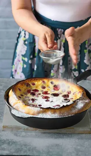 Třešňové clafoutis
