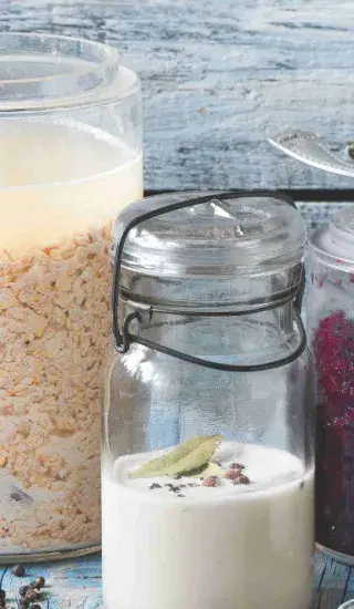 Fermentované ovesné vločky