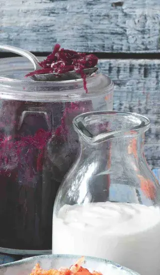 Kysané červené zelí