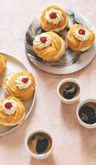 Zeppole di San Giuseppe – věnečky