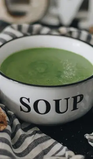 Brokolicový krém se smetanou