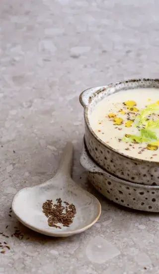 Polévka z pečeného celeru