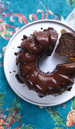 Bábovka se svařeným vínem