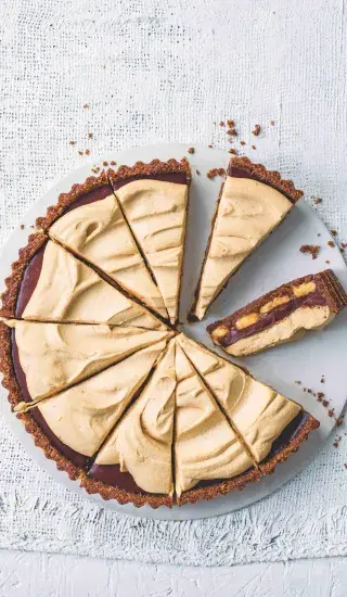 Banánovo-karamelový koláč