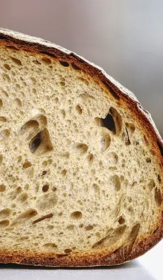 Kvaskový chleba se semínky