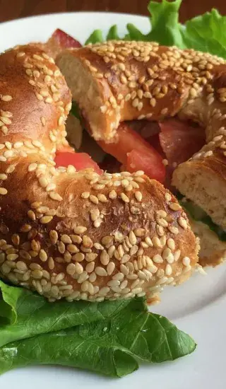 Teplé bagely s hovězím