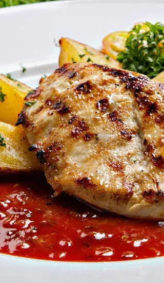 Kuřecí prsní řízky v marinádě