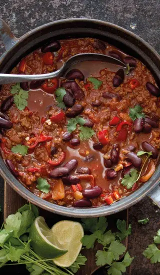 Vydatné chilli con carne recept Apetit
