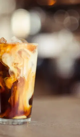 Ledová káva: Ledové latté 