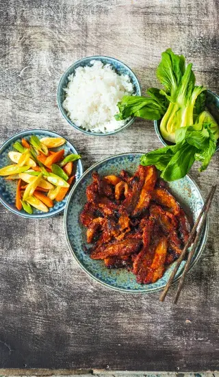 Grilovaný bůček po asijsku