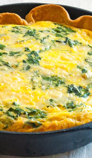 spenatovy quiche