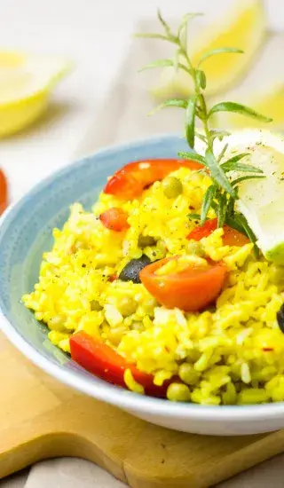 Šafránové risotto