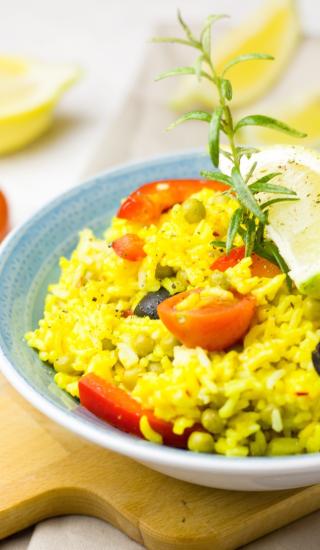 Šafránové risotto