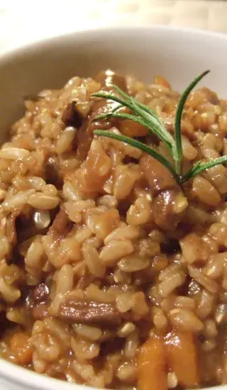 Rizoto s máslovou dýní