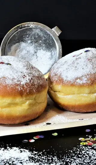 Tvarohové koblížky