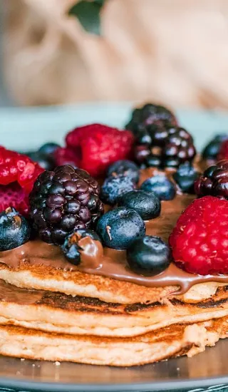 Americké lívance s vanilkou