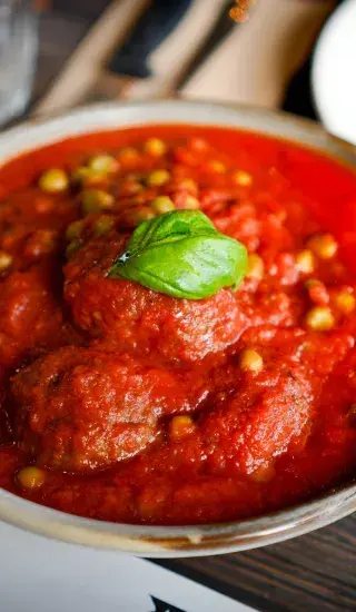 Rajská omáčka s masovými koulemi