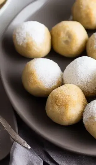 Banánové knedlíky s tvarohem