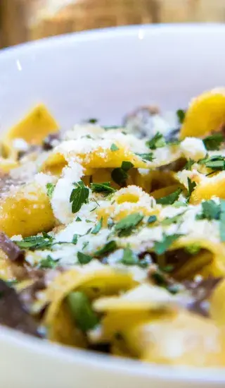 Těstoviny s opečenou zeleninou