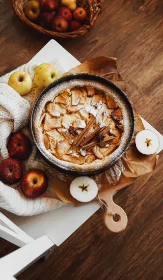 Jednoduchá jablečná buchta
