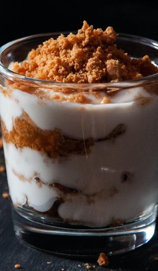 Tiramisu ve skleničce
