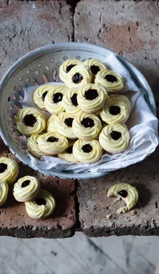 Křehké bezlepkové koláčky