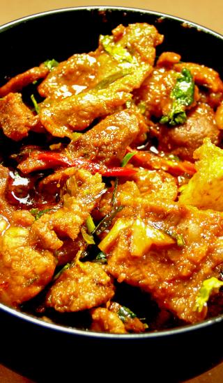Kuře vindaloo
