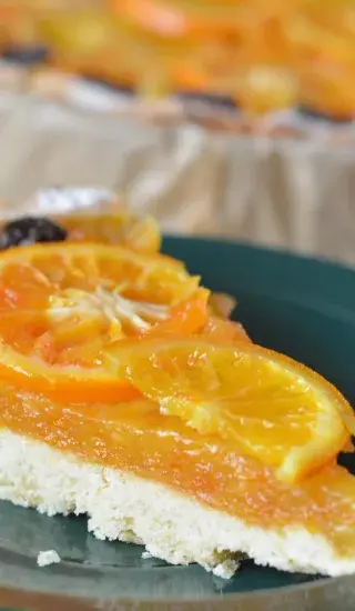 Žravé řezy s mandarinkami