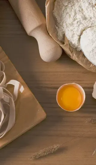 Jednoduché domácí těstoviny