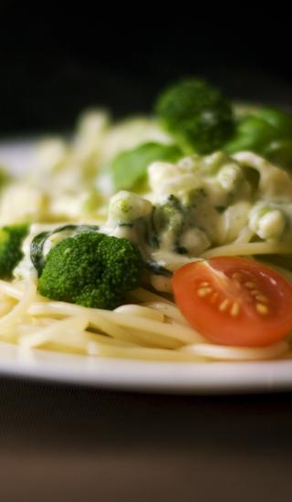 spagety brokolice