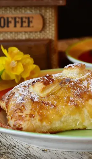 Nafouklé jablíčkové šátečky