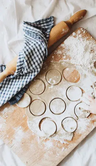 Jemné linecké těsto