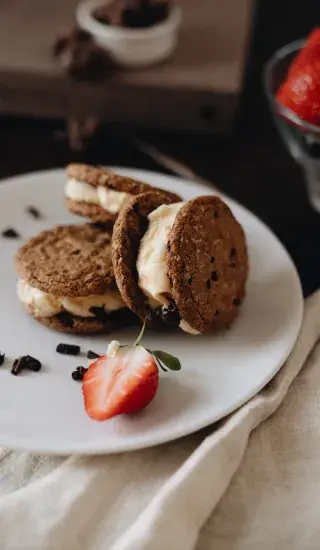 zmrzlinové sendviče