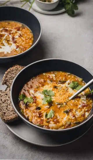 Marocká polévka z cizrny