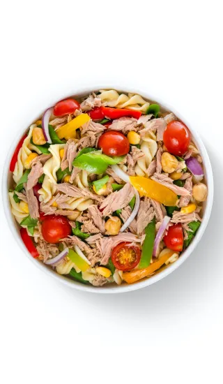 Těstovinový salát s tuňákem