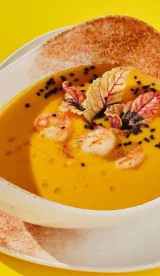 Dýňová polévka na francouzský způsob