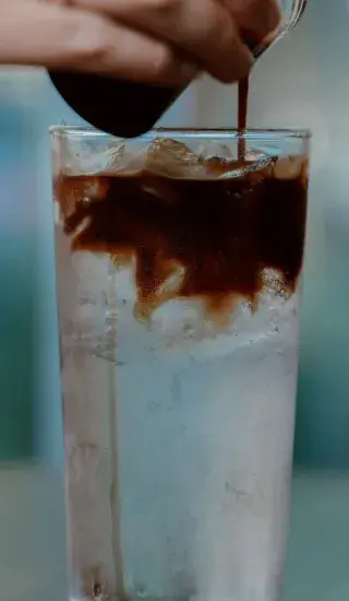 Ledová káva: Espresso tonic 