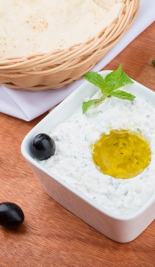 Tzatziki s mátou