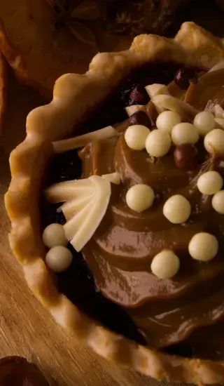 Čokoládove košíčky s arašídovým máslem