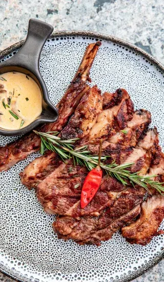 vepřové s hořčičnou omáčkou