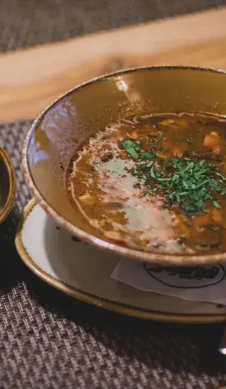 Italská čočková polévka