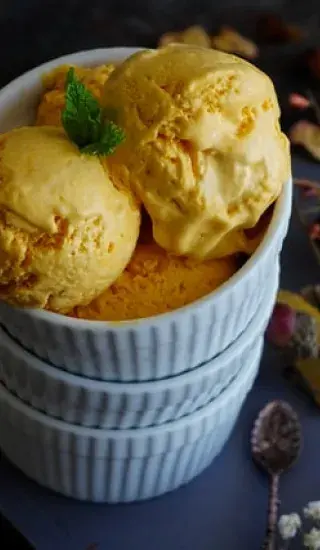 Jednoduchý mangový sorbet