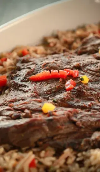 Turecký jehněčí pilaf