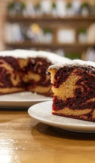 Šlehačková bábovka