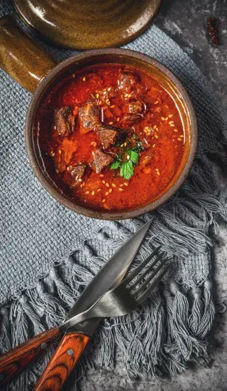 Aromatické dušené hovězí 