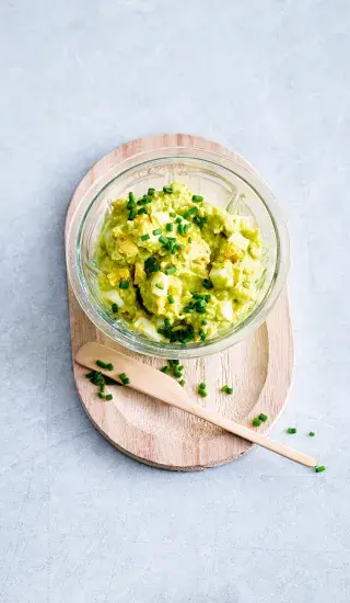 Avokádová pomazánka s vejci
