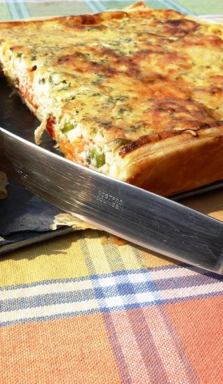 Quiche s lososem