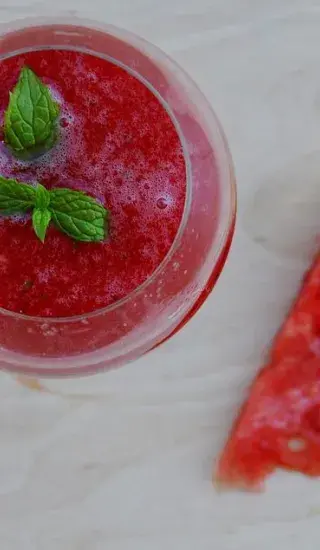 malinovka s mátou a melounem