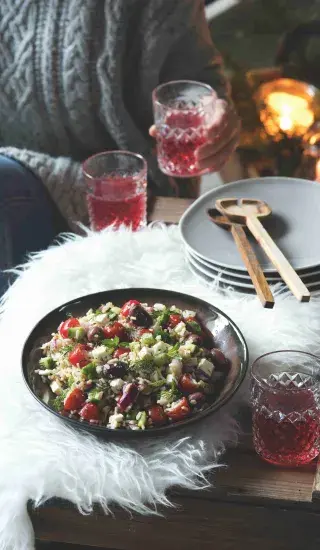 Řecký rýžový salát